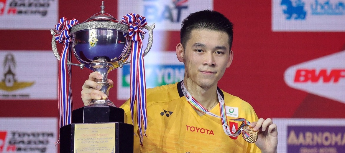 “วิว”คว้าแชมป์ชายเดี่ยว Thailand Open 