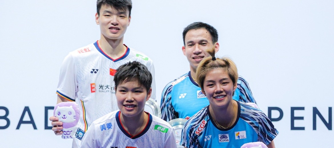 ”บาส-ปอป้อ”คว้าแชมป์ Singapore Open 2022 