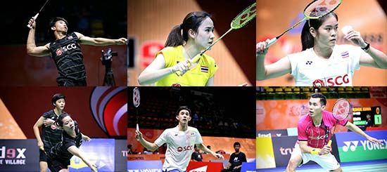 แบดชิงแชมป์ทีมเอเชียวันนี้  รอบ 8 ทีมไทยเจออินเดีย