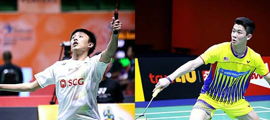 เจ้าสอง ทนงค์ศักดิ์ แพ้ Zii Jia LEE จากมาเลเซีย 0:2 เกมส์ 